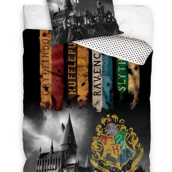 (Eesti) Puuvillane laste voodipesukomplekt 160×200 cm. Harry Potter