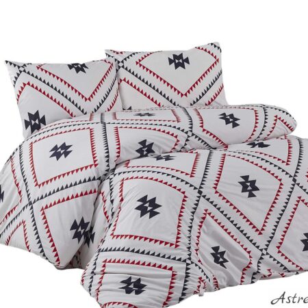 Puuvillane voodipesukomplekt 200×220 cm, 3-osaline “Kilim”