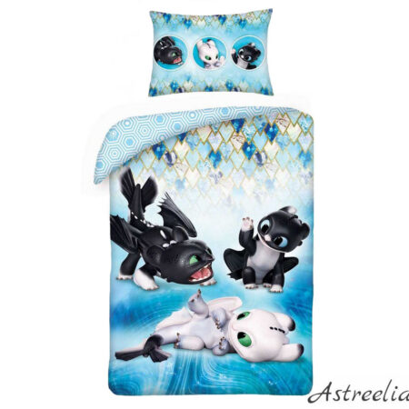 Комплект постельного белья 100x135 How to Train Your Dragon