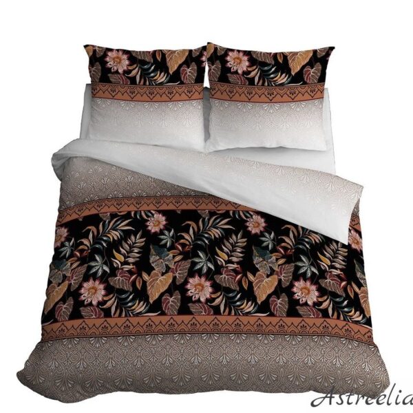 Puuvillane voodipesu komplekt 200x220 cm - Home 3876-A on valmistatud 100% kvaliteetsest puuvillast