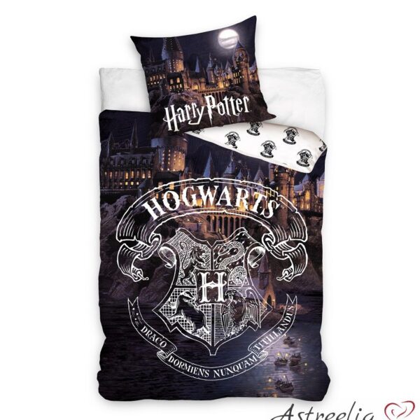 Children bedding 140×200 cm, 2 pc. - Harry Potter_Hogwarts