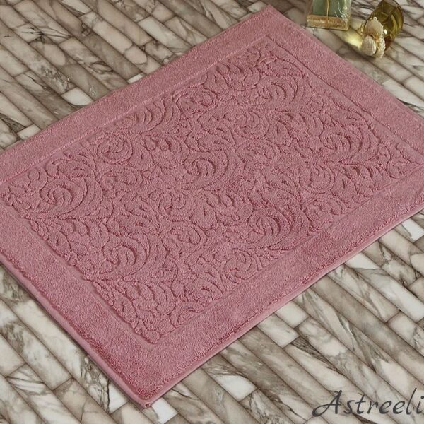 Bathroom mat Esra 50*70 cm. Light pink