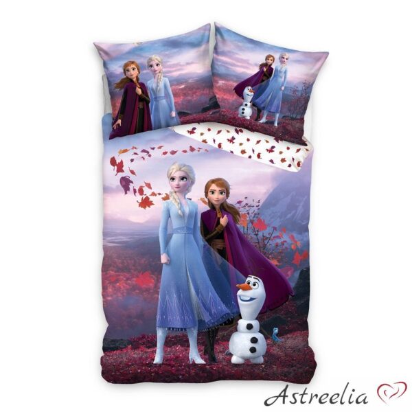 Enchanted Ice - Frozen children's bedding set, size 150x210 cm.