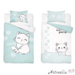 Mayamoo Lovely Children's Bedding Set made of 100% cotton, size 100x135 cm