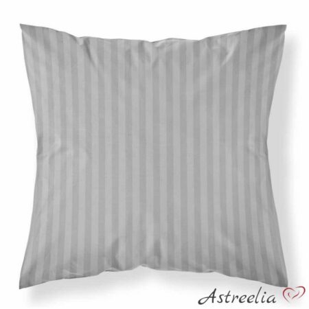 Elegantsed hallid padjapüürid triipsatiinist, 100% puuvillast, mõõtudega 70x80 cm. Lisage oma magamistoale luksust ja mugavust nende kvaliteetsete padjapüüridega.