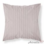 Soft pillowcases made of 100% cotton in Powder Pink satin, sized 70x80 cm.