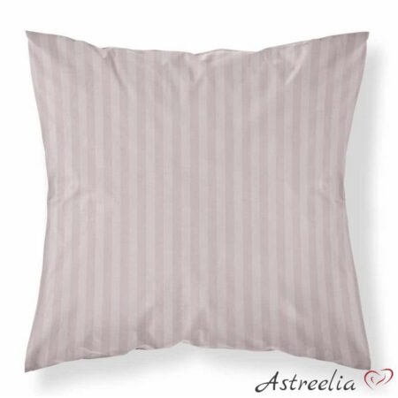 Soft pillowcases made of 100% cotton in Powder Pink satin, sized 70x80 cm.