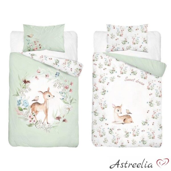 Mayamoo "Sweet Dream" kids bedding set 100x135 cm, 100% cotton