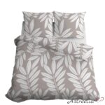 Bedding set "Zen leaves", 100% cotton, 220x200 cm