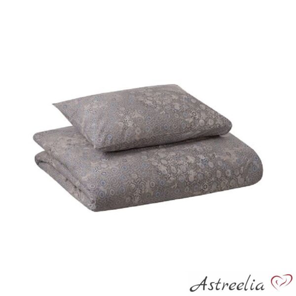 "Dust beige" 100% cotton bedding set, size 150x210 cm