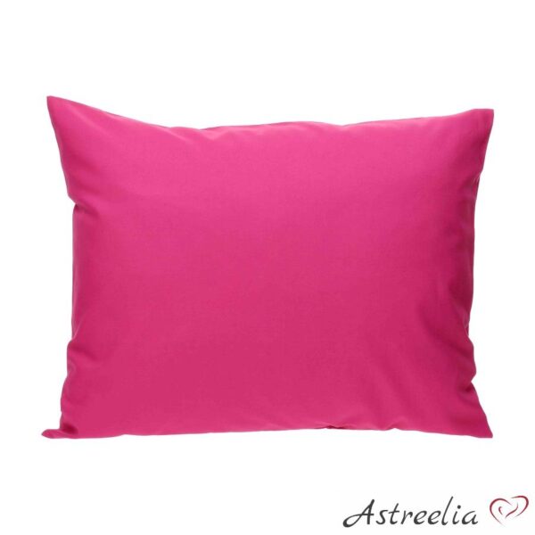 Fuchsia 50x70 cm pillowcase made of 100% cotton "Astreelia".