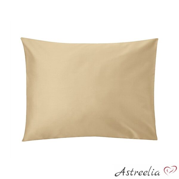 Vanilla 50x60/70 cm pillowcase made of 100% cotton "Astreelia".