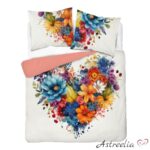 Bedding set "Flower bed 04" 220x200 cm made of 100% cotton