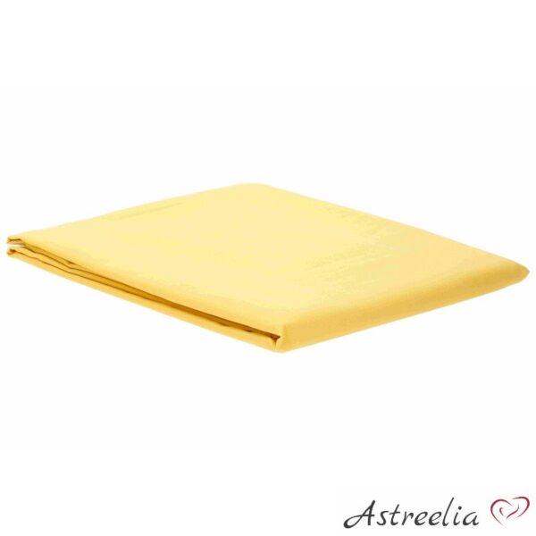 Yellow bed sheet, 100% cotton