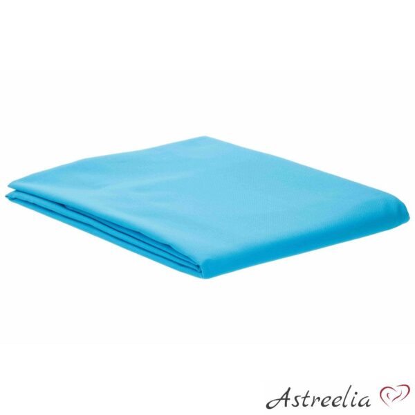 Turquoise bed sheet, 100% cotton