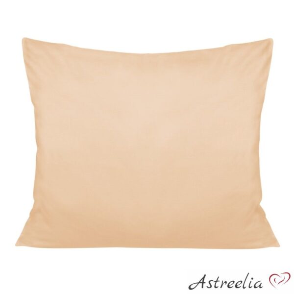 Satin pillowcase 50x70 cm. Colour: Light beige 044