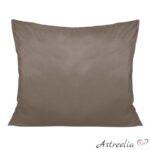 Satin pillowcase 50x70 cm. Colour: Sepia 043