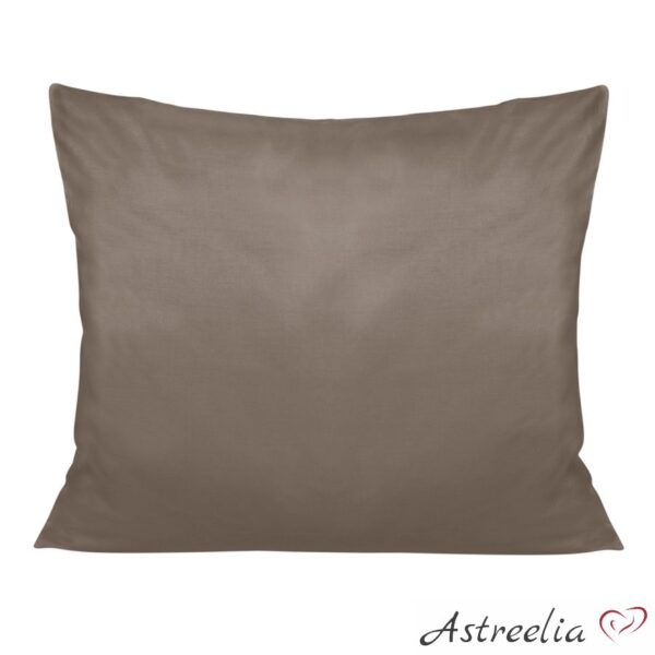 Satin pillowcase 50x70 cm. Colour: Sepia 043