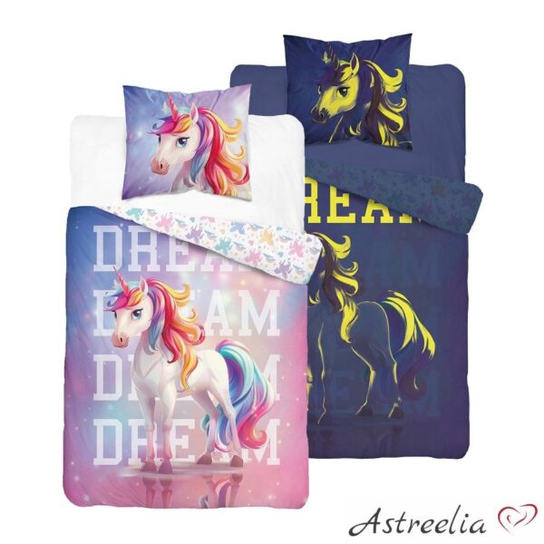 Kids bedding set "Dream", glows in the dark