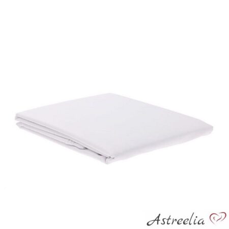 Satin sheet - White