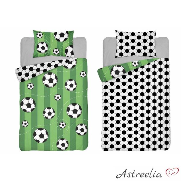 "Game time" 100% cotton bedding set, size 100x135 cm, Mayamoo, Astreelia