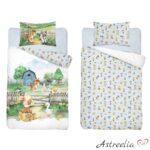 "Farm holidays 2" 100% cotton bedding set, size 100x135 cm, Mayamoo, Astreelia