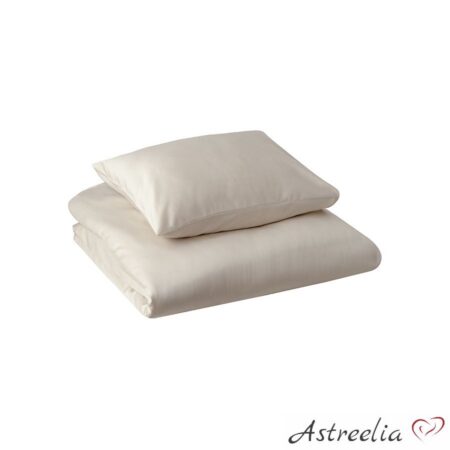 Пододеяльник из 100% хлопкового сатина, Taupe бежевый, Astreelia