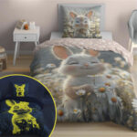 Duvet cover set 140x200 cm. - Bunny’s Dreamland - Image 3