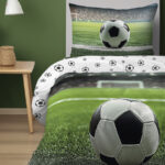 Puuvillane voodipesukomplekt 140x200 cm. - World of Football - Image 3