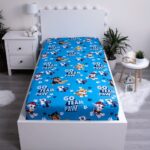 Cotton Fitted Sheet 90×200 cm. Paw Patrol - Go Team Paw - Image 2