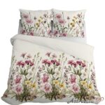 Wildflowers A - Home Satin bedding set