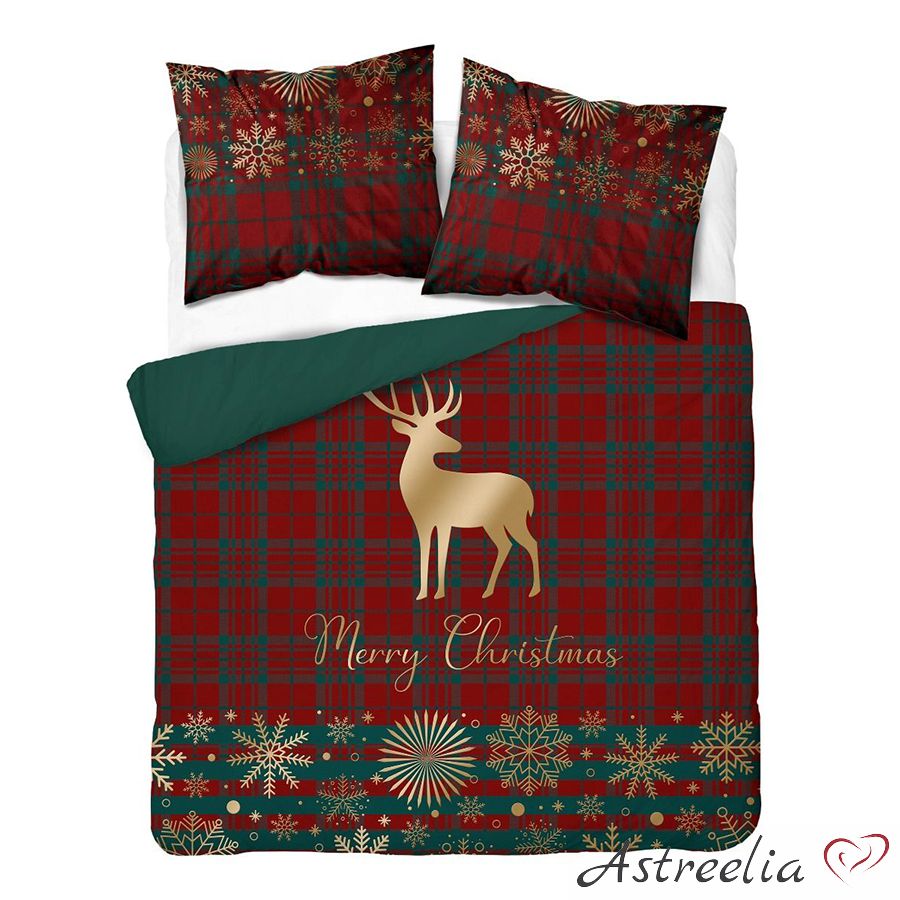 Puuvillane_Voodipesu_Cristmas_5824_A Постельное бельё Хлопок - Winter Wonderland