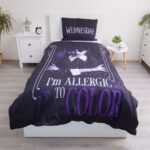 Puuvillane voodipesukomplekt 140x200 cm. Wednesday - Color - Image 2