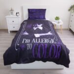 Puuvillane voodipesukomplekt 140x200 cm. Wednesday - Color - Image 3