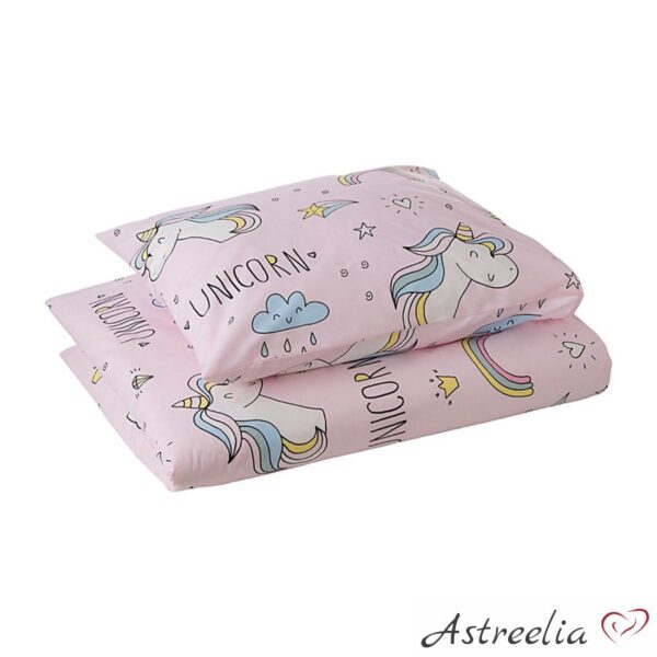 100% puuvillast laste voodipesu komplekt The Little Unicorn