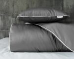 Mako-satiinist voodipesukomplekt 160x200 cm. - Hall - Image 3