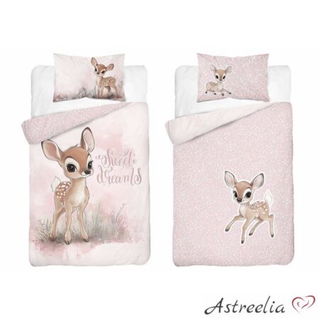 Детский комплект постельного белья Mayamoo 100x135 см, 100% хлопок, Sweet Dreams A