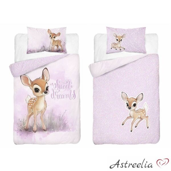 Mayamoo laste voodipesukomplekt 100x135 cm, 100% puuvill, Sweet Dreams B