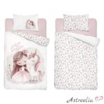 Mayamoo laste voodipesukomplekt 100x135 cm, 100% puuvill, Grettings From Dream B