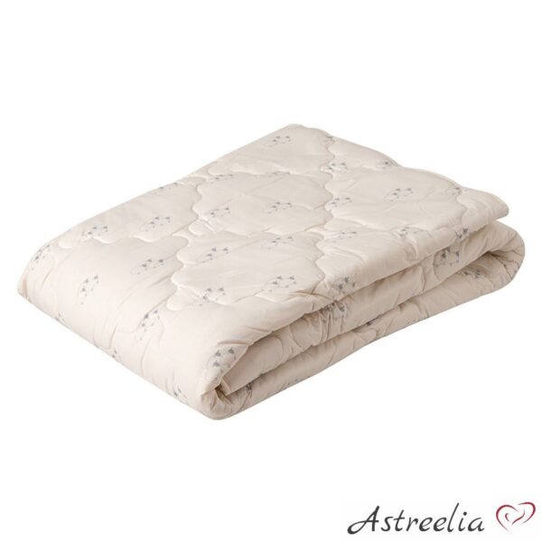 Wool blanket Myra with washable sheep wool filling[: