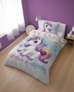 Комплект постельного белья 140x200 см. - Believe In Unicorn — изображение 2