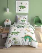 Комплект постельного белья 140x200 см. - Dinosaurs — изображение 3