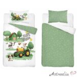 Mayamoo children’s bedding set 100x135 cm, 100% cotton, Cute Farm / B