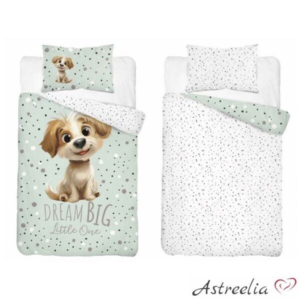 Mayamoo children’s bedding set 100x135 cm, 100% cotton, Dream Big Little One