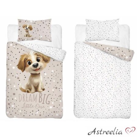 Детский комплект постельного белья Mayamoo 100x135 см, 100% хлопок, Dream Big Little One / B