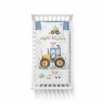 Mayamoo baby bedding set 100x135 cm. - Cheerful Tractor / A - Image 2