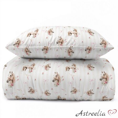 Bedding set 140×200 cm. "Dream Rider 2", 100% cotton, XoXo Dream Collection
