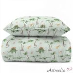 Комплект постельного белья "Little dinosaurs" 140x200 см, 100% хлопок, XoXo Dream Collection