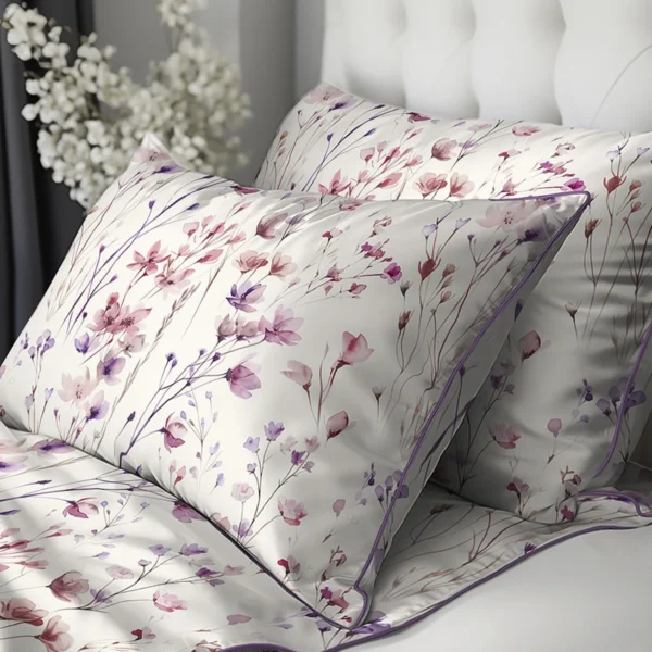 Perkalist voodipesu tiheda ja matt viimistlusega