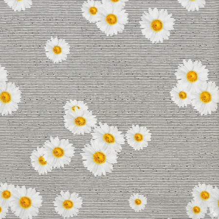 Cotton flat sheet 180x220 cm - Daisy